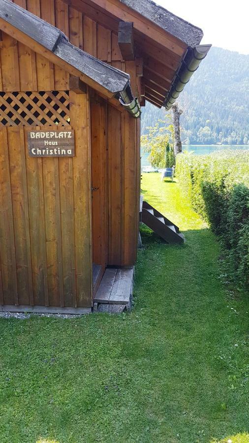 Ferienwohnung Haus Christina Weissensee Exterior foto