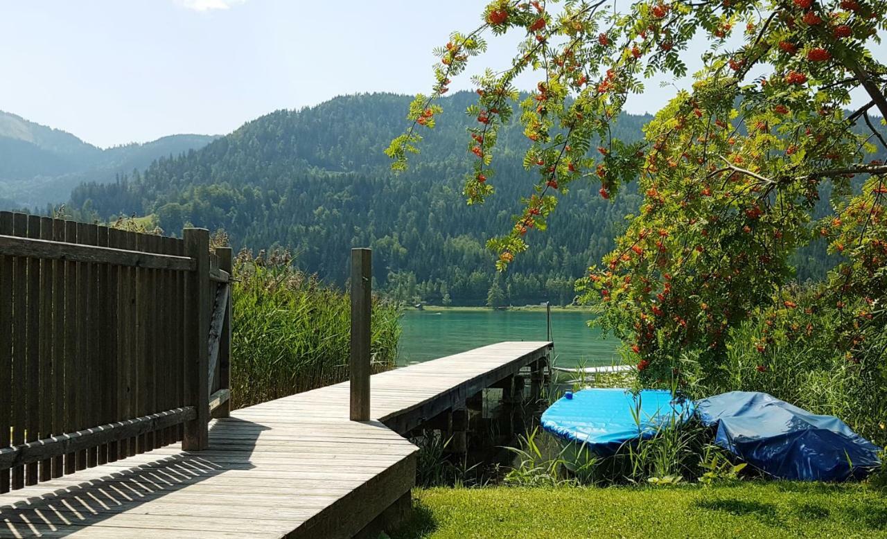 Ferienwohnung Haus Christina Weissensee Exterior foto
